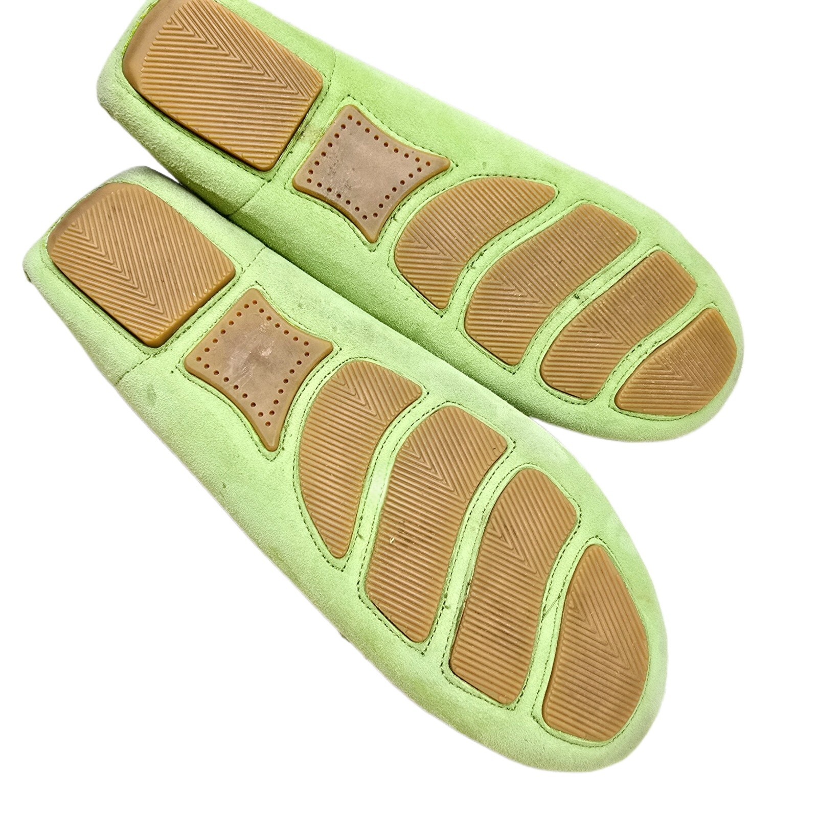 J. Jill Women’s Green Suede Moccasins – Size 8M | Excellent Condition