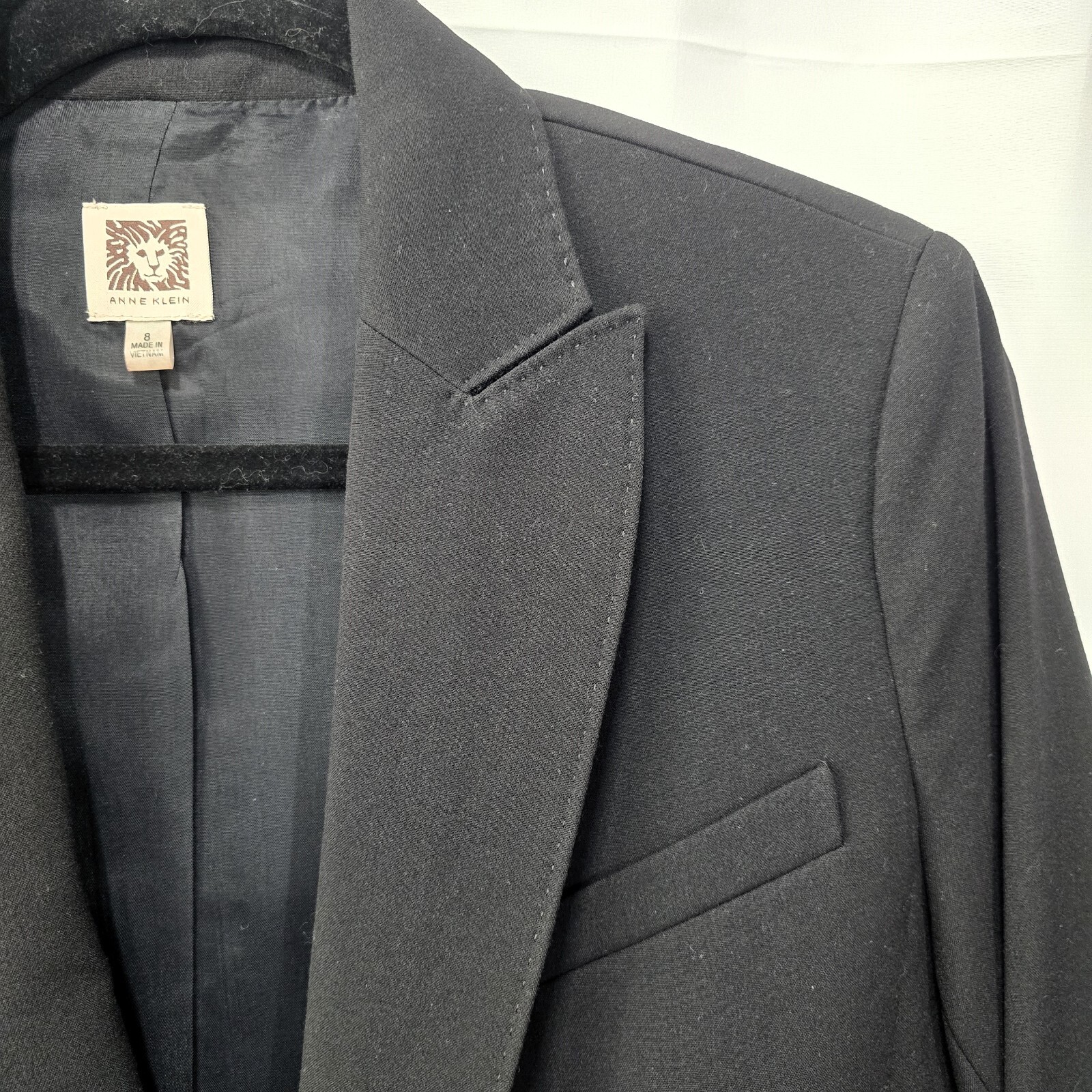 Anne Klein Women’s Executive Collection 2-Pc. Suit Set, Black - Size 8