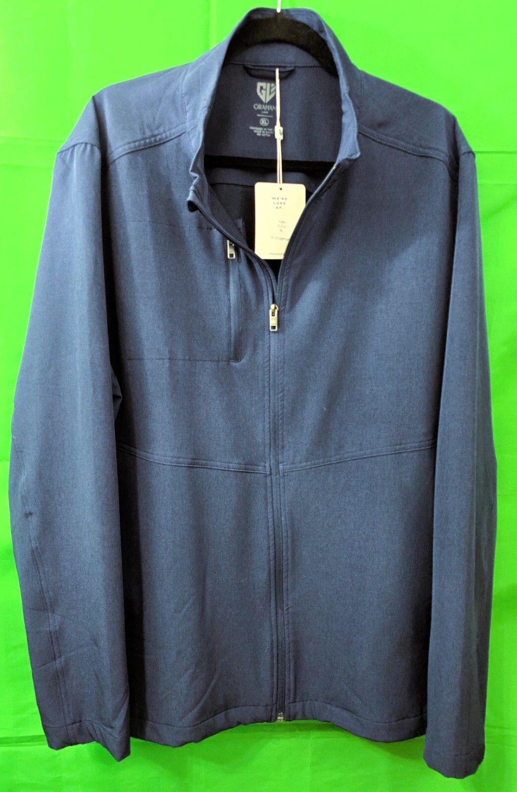 Graham Luxe Golf Jacket  Blue Depths GL3121 -  Size XL - New