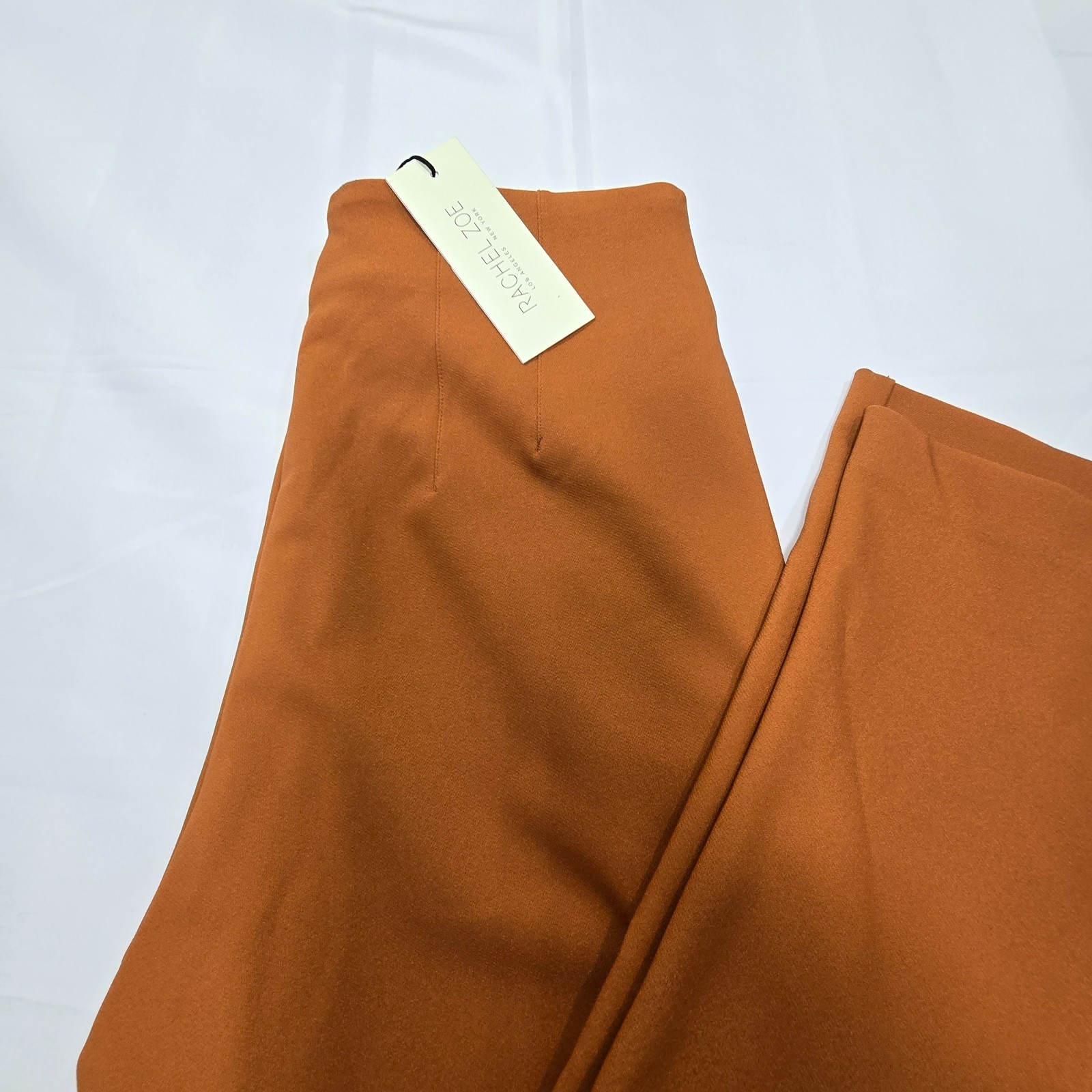 Rachel Zoe Women’s High Waist Brown Ankle Pants Size 2 Stretch