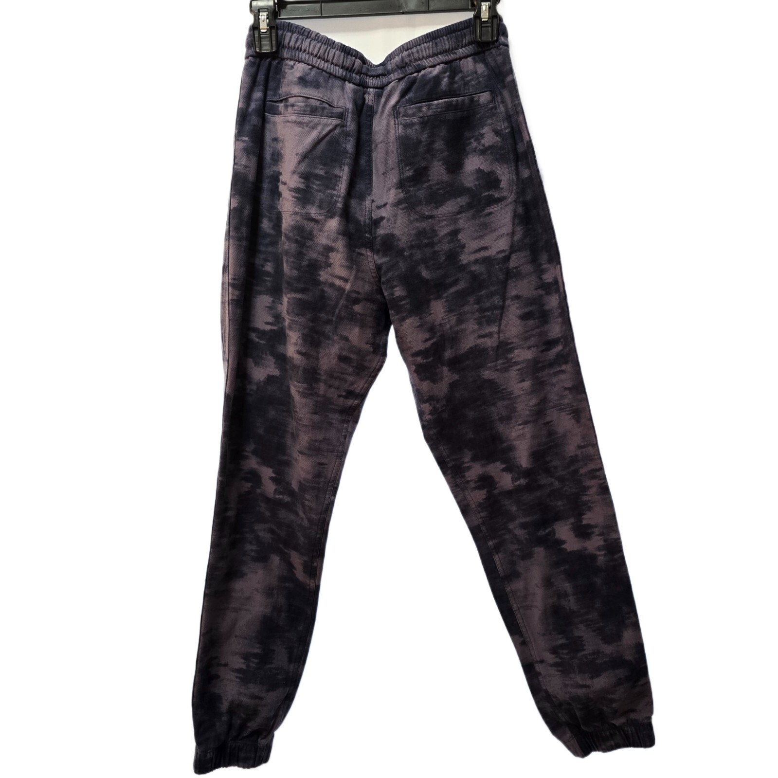 Athleta Farallon Printed Jogger Size 6 Inversion Medieval Violet Tie Dye Blue