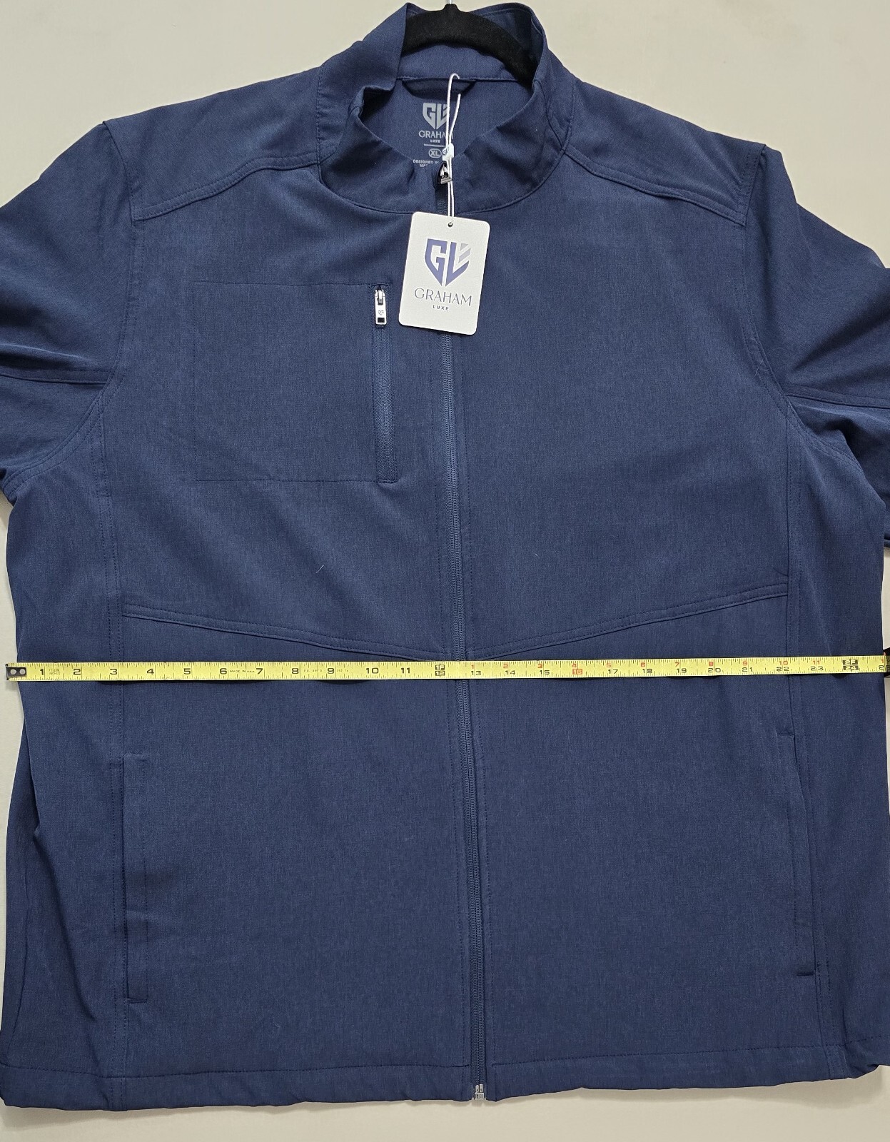 Graham Luxe Golf Jacket  Blue Depths GL3121 -  Size XL - New