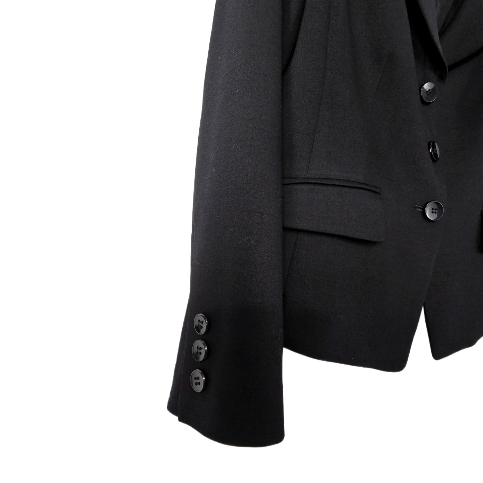 Talbots Women’s Wool Blend Black Business Office Workwear Suit Set 6P